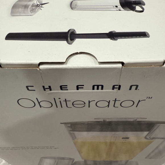 Chefman Obliterator 48 oz Blender w/ Travel Jar Smoothie Maker Ice Crusher Auto - Picture 5 of 8